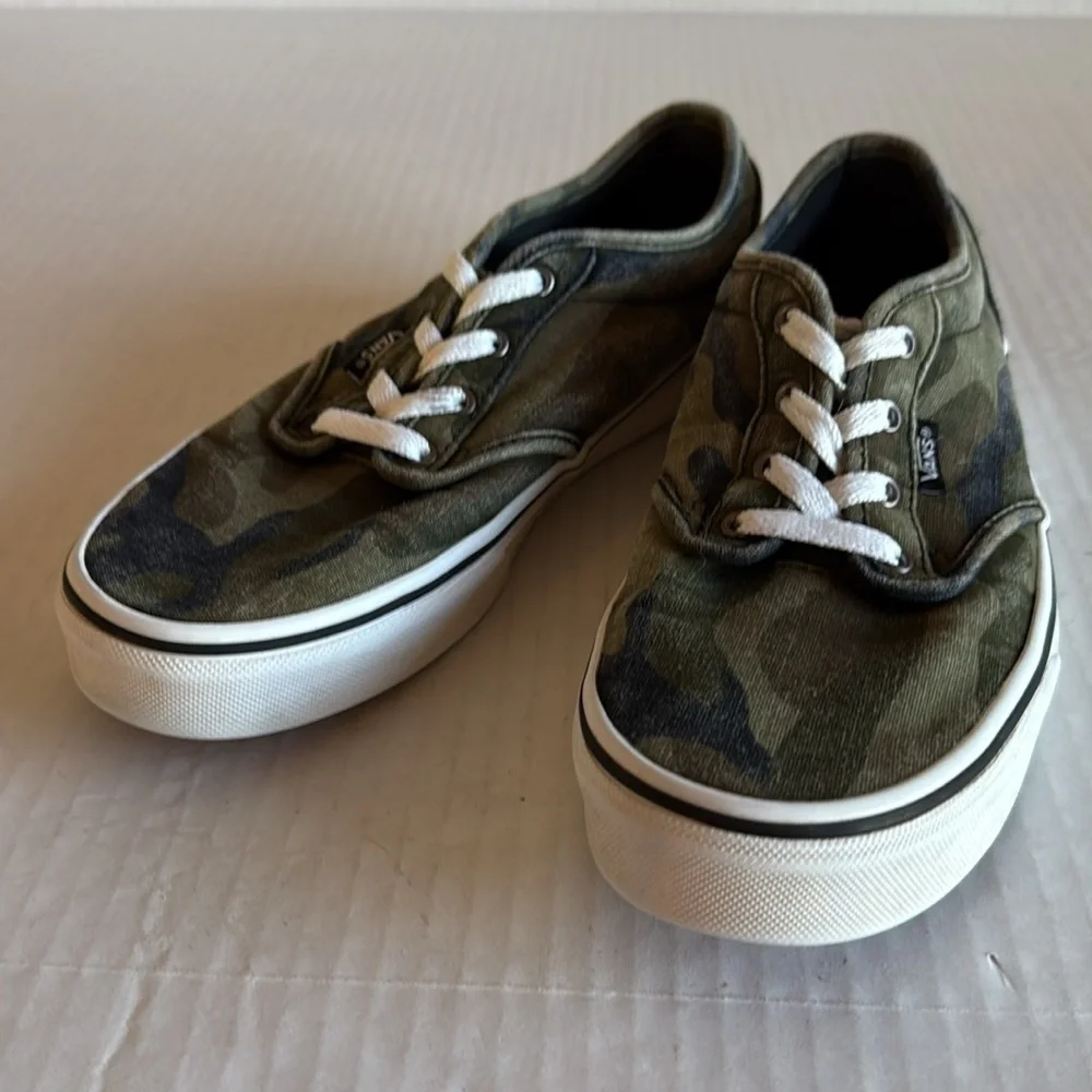 Vans green camouflage